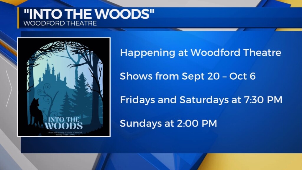 Erin Tuttle And Jeremy Simmons Introduce Woodford Theatre's Into The Woods