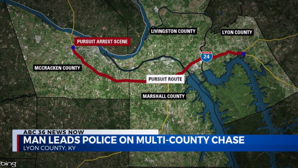 Man Leads Police In Multi County Chase 091224