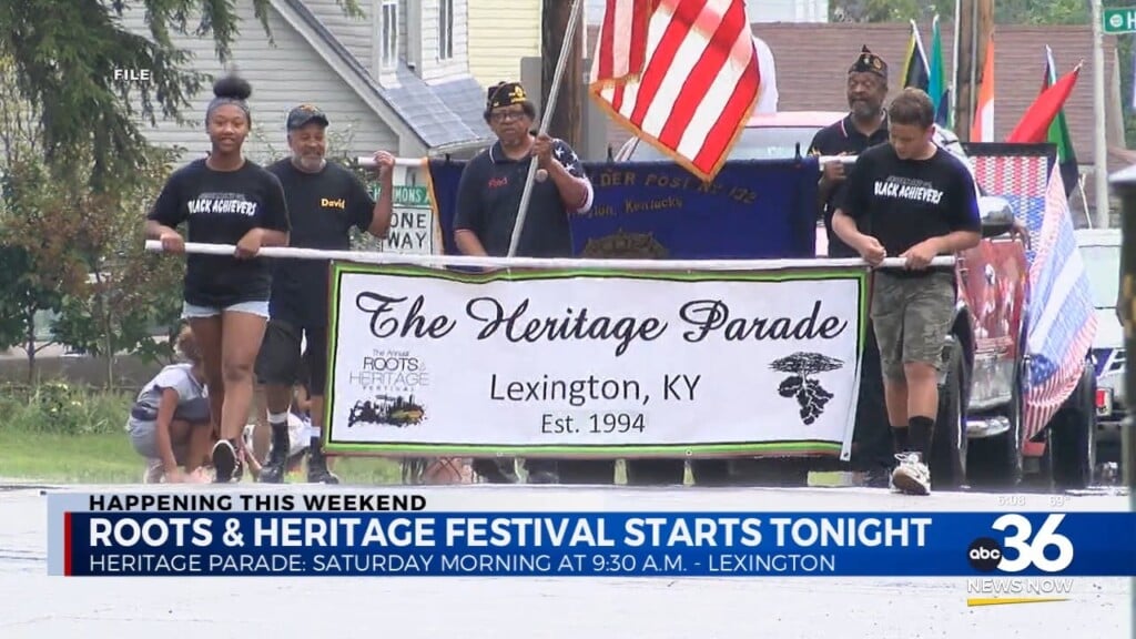 The Annual Lexington Roots And Heritage Festival Starts Tonight