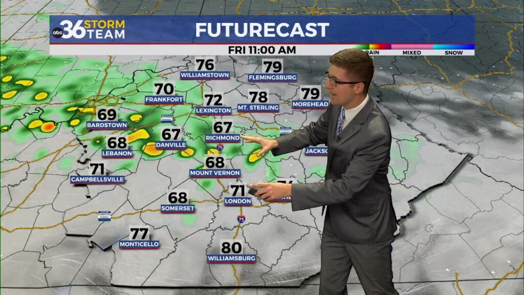Rain From Francine Brings Beneficial Rain For Some On Friday