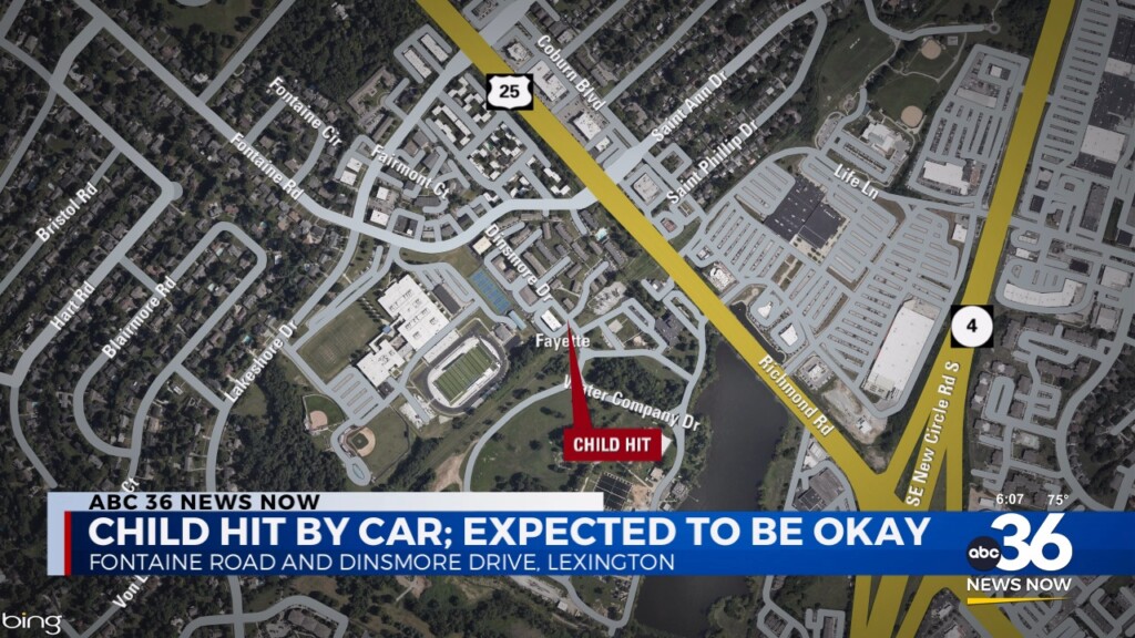 Lexington Child Hit By A Car And Hospitalized 092324