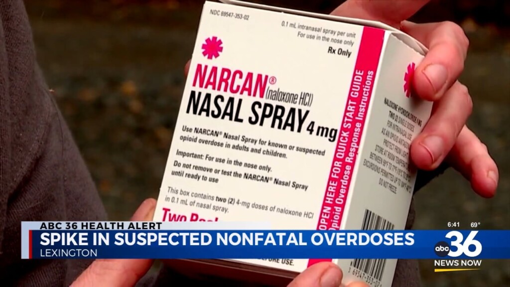 Lexington Sees A Spike In Nonfatal Drug Overdoses