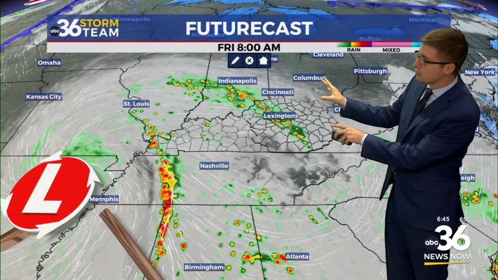 Clouds Increase On Thursday Ahead Of Rain For Some On Friday