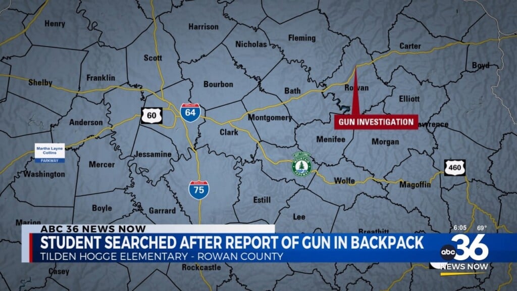 An Investigation In Rowan County After Allegations That A Student Had A Gun In Their Backpack