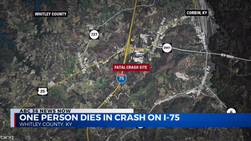 One Person Killed In I 75 Crash 091224