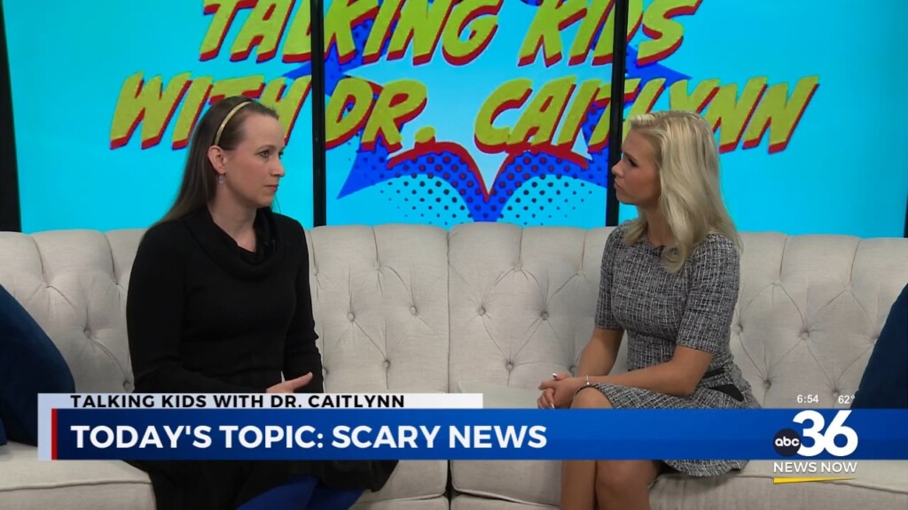 Lexington Pediatrician Dr. Caitlynn Iddings Joins Us To Discuss How Parents Can Talk To Their Kids About Scary News Stories