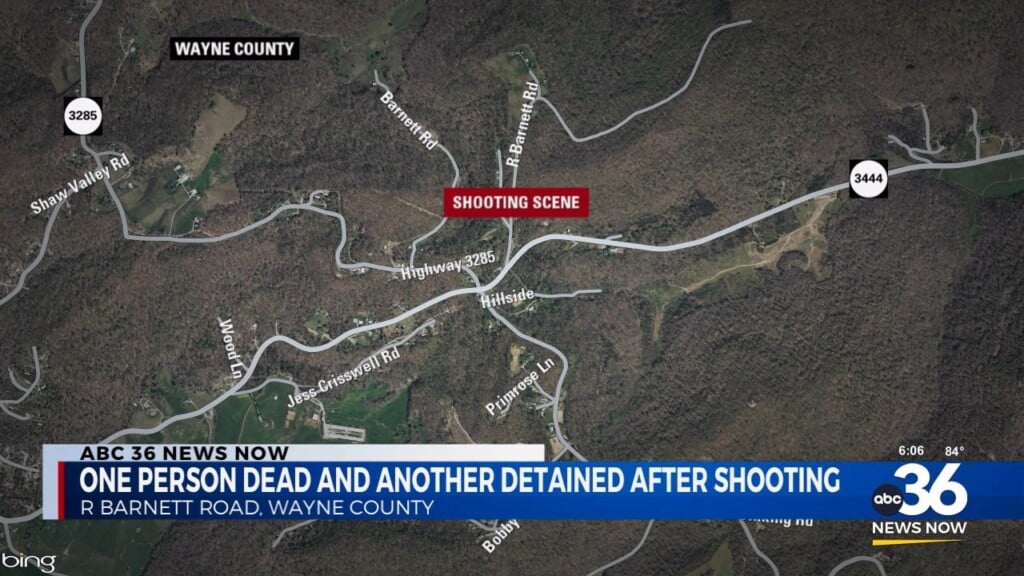 One Person Dead And Another Detained After Shooting 091024