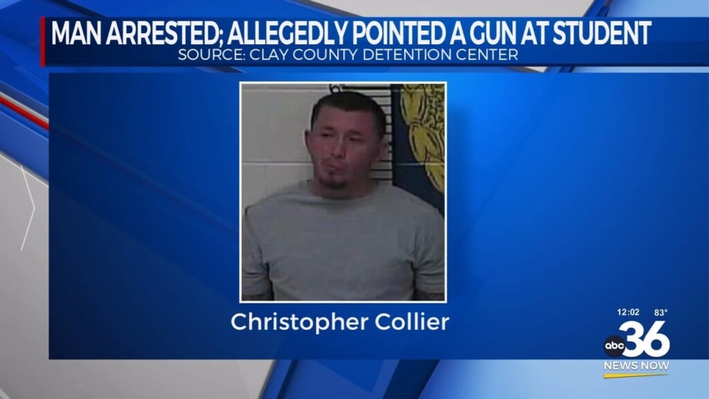 Man Arrested For Allegedly Pointing A Gun At A Student