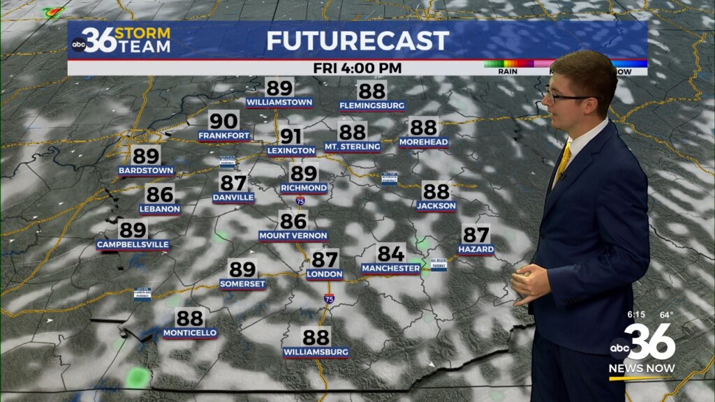 Mid Summer Heat Returns On Friday