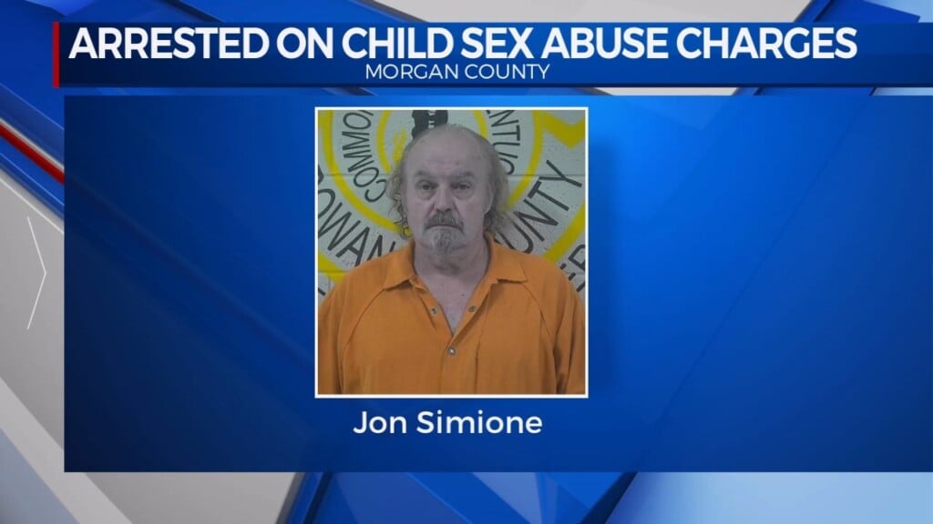 Morgan County Man Arrested On Child Sex Abuse Charges 090624
