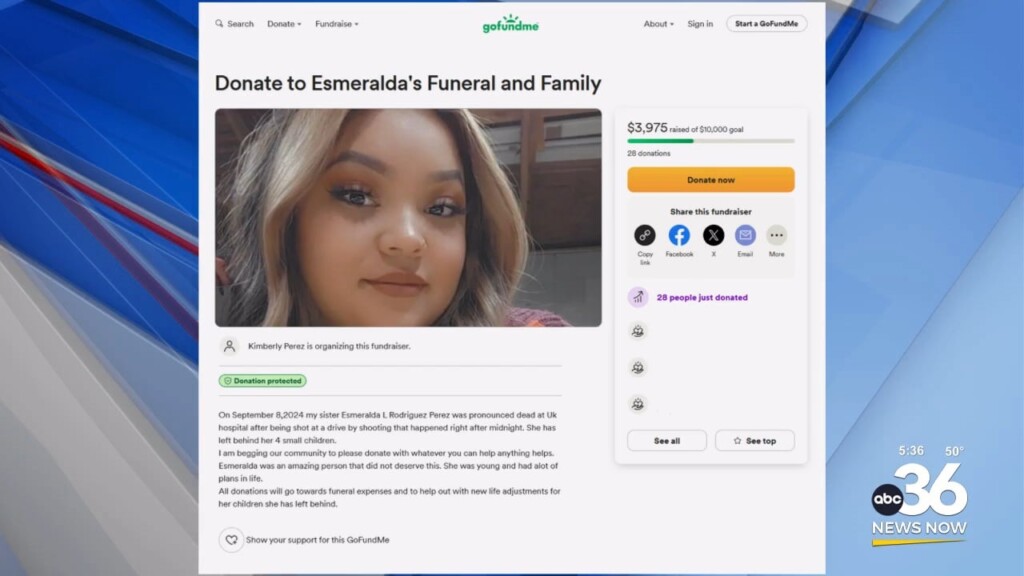 A Gofundme Account Has Been Set Up To Help The Family Of Lexington's 12th Homicide Victim Of 2024