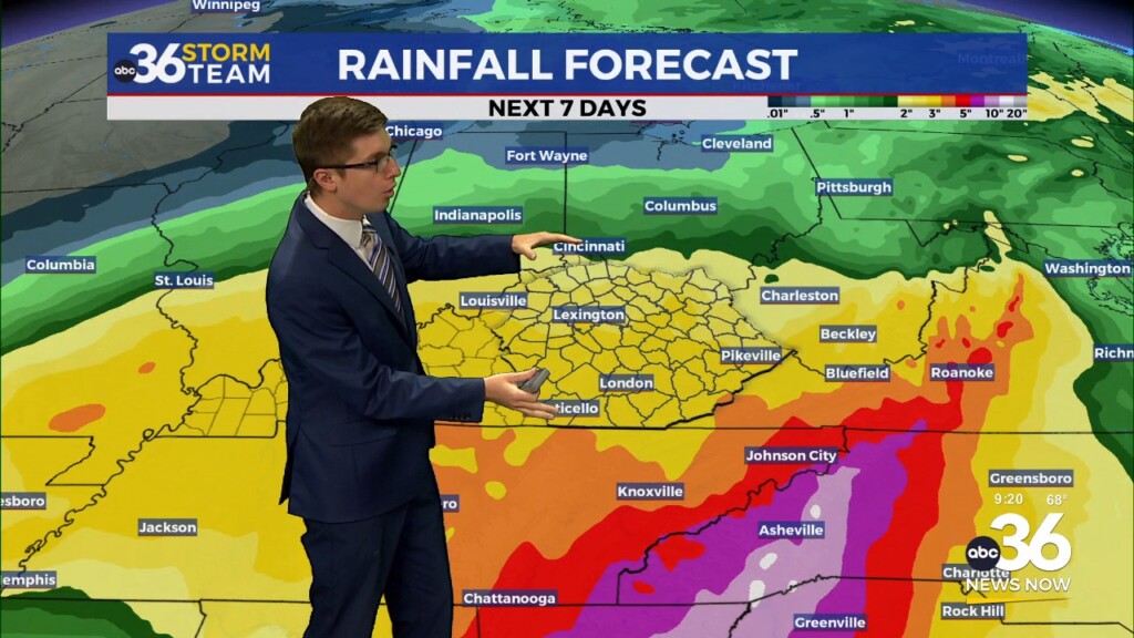 Lingering Showers Storms Wednesday Ahead Of Tropical Rain Arriving Late Week