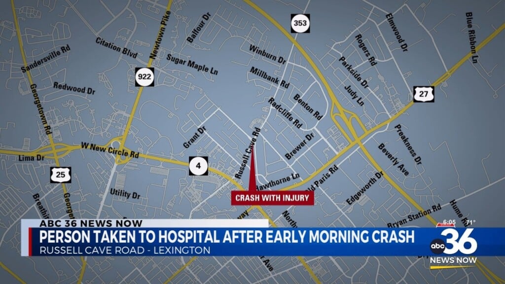 Russell Cave Road Reopens Following Early Morning Crash
