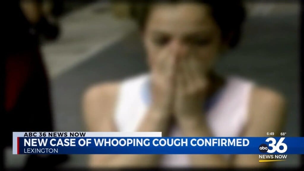 The Lexington Fayette Health Department Confirms A New Case Of Whooping Cough