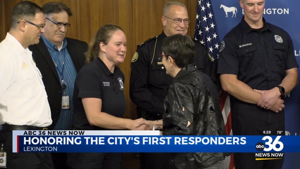Honoring Lexington's First Responders
