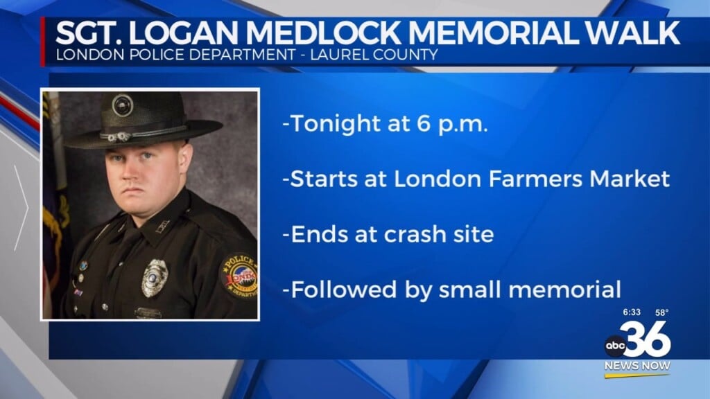 Sgt. Logan Medlock Memorial Walk