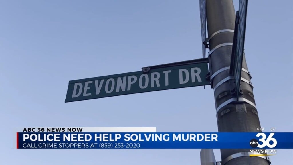 Bluegrass Crime Stoppers Is Asking For Information On A Recent Shooting 101624