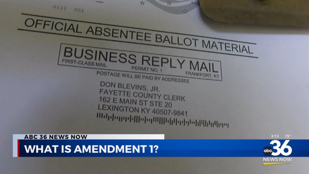 What Is Amendment 1 And Why Will It Be On Your Ballot? 102224