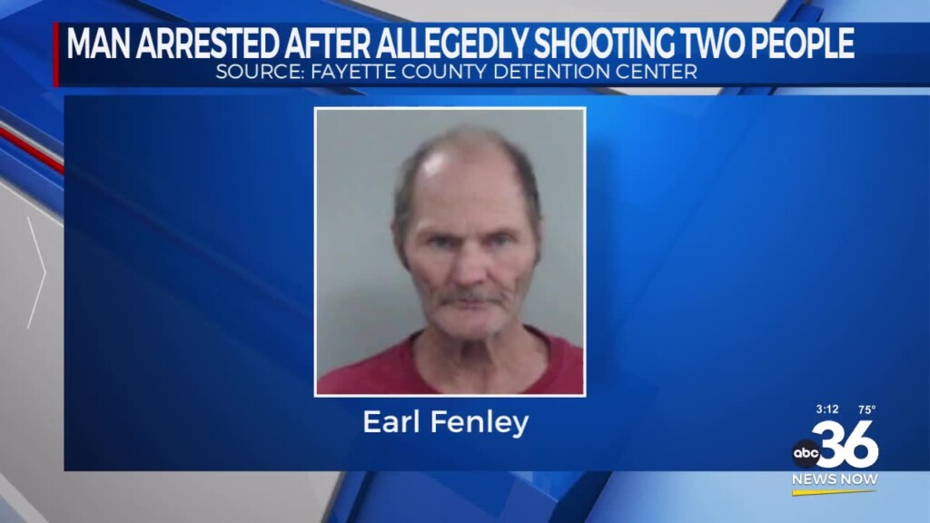 Man Arrested After Allegedly Shooting Two People 100924