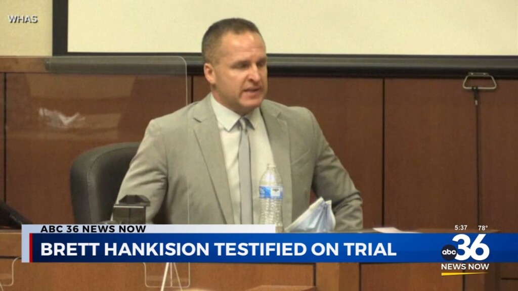 Brett Hankison Takes The Stand In His Trial 102924