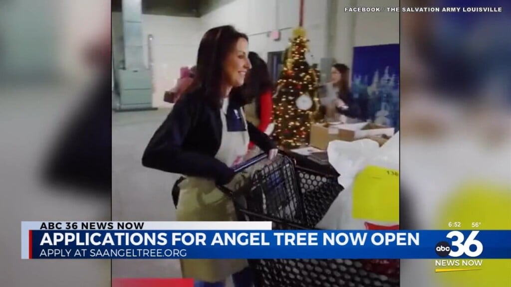 Applications Now Open For The Salvation Army's 'angel Tree' Program