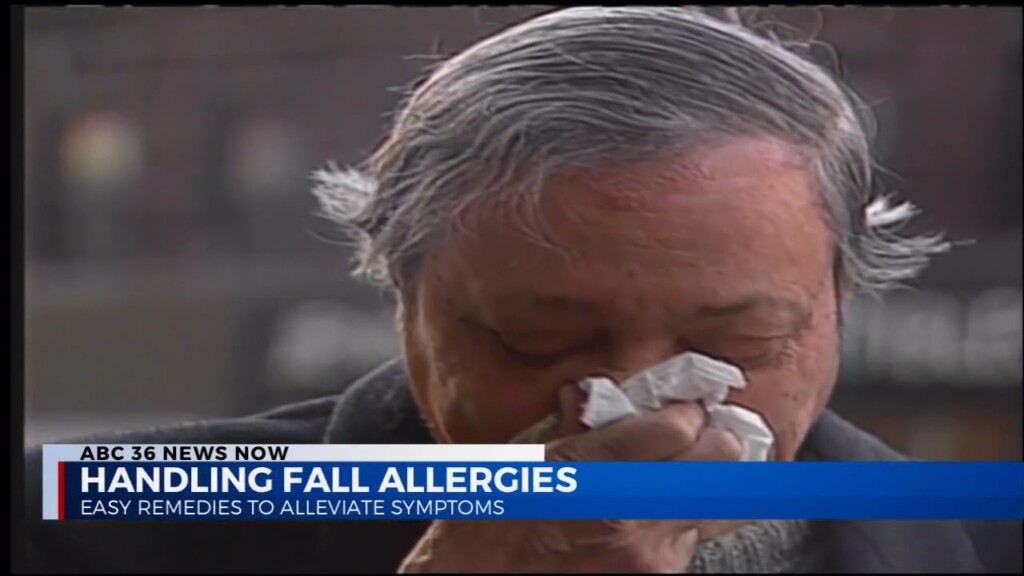 Handling Fall Allergies