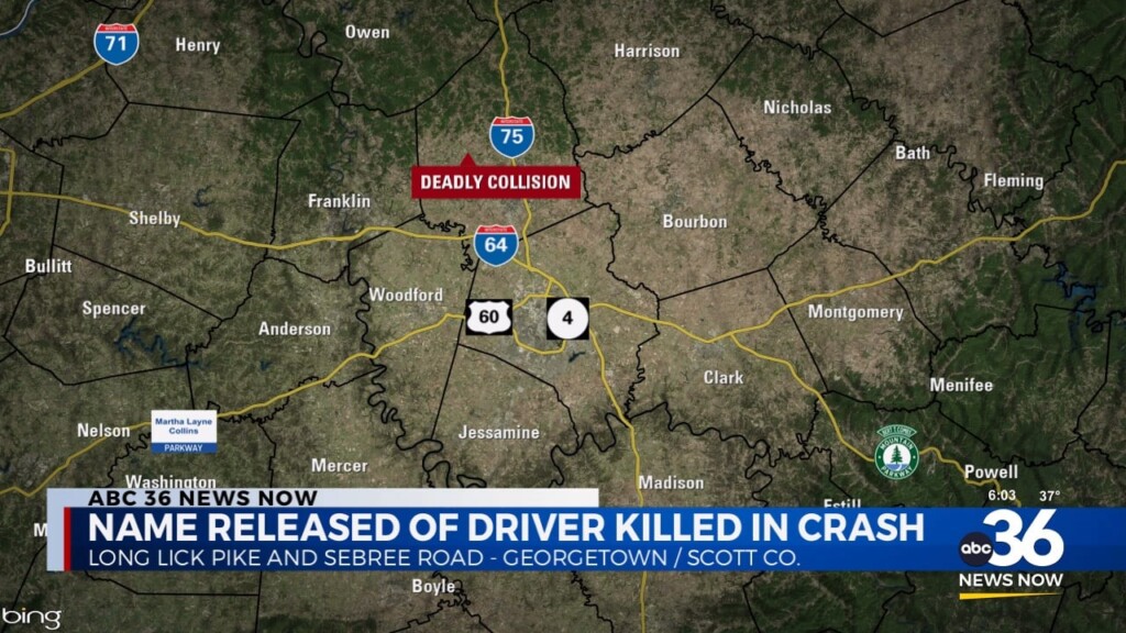 Name Released Of Georgetown Driver Killed In Crash