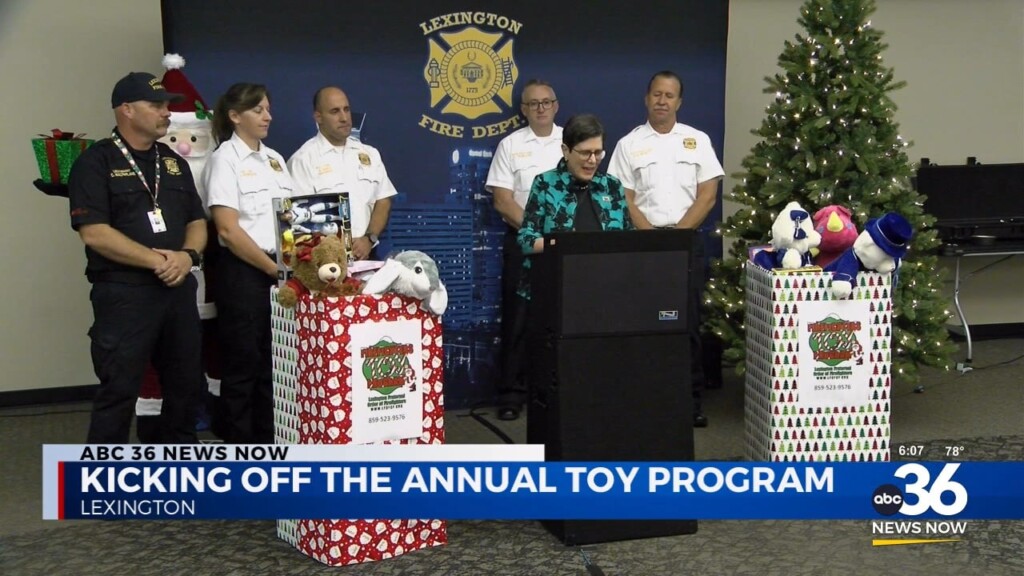 Kicking Off The Annual Toy Drive Program 102924