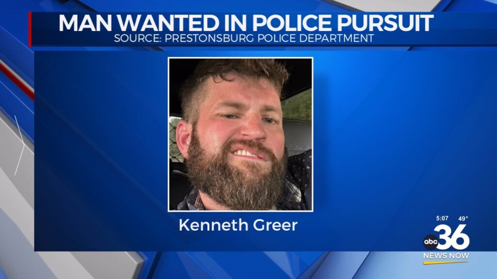 Man Wanted In Police Pursuit 101524
