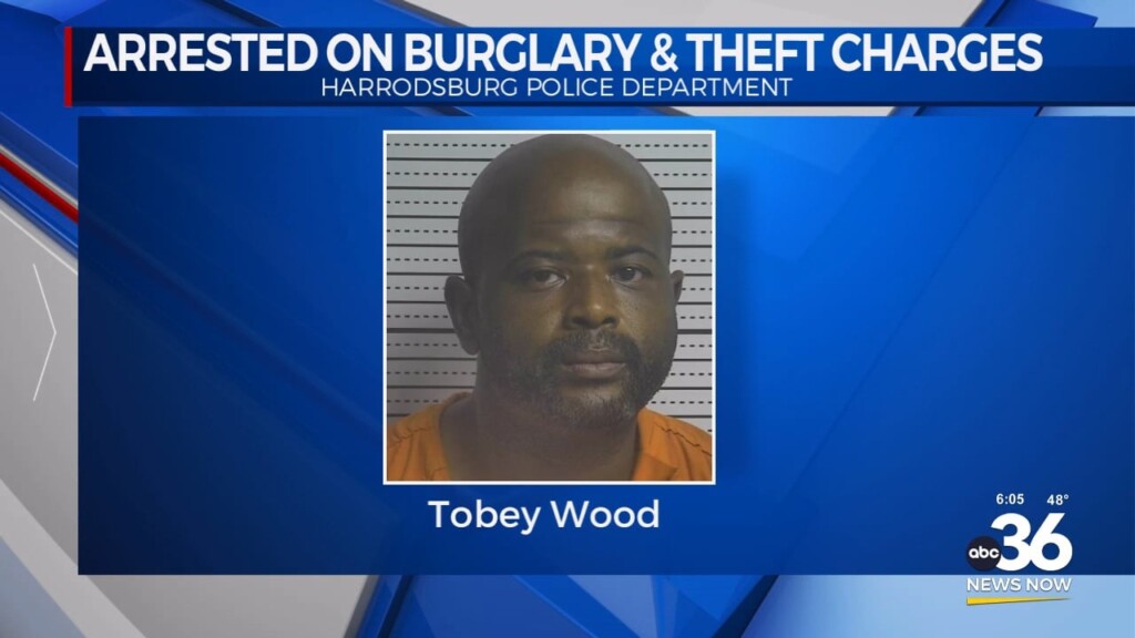 Man Arrested On Burglary, Theft Charges