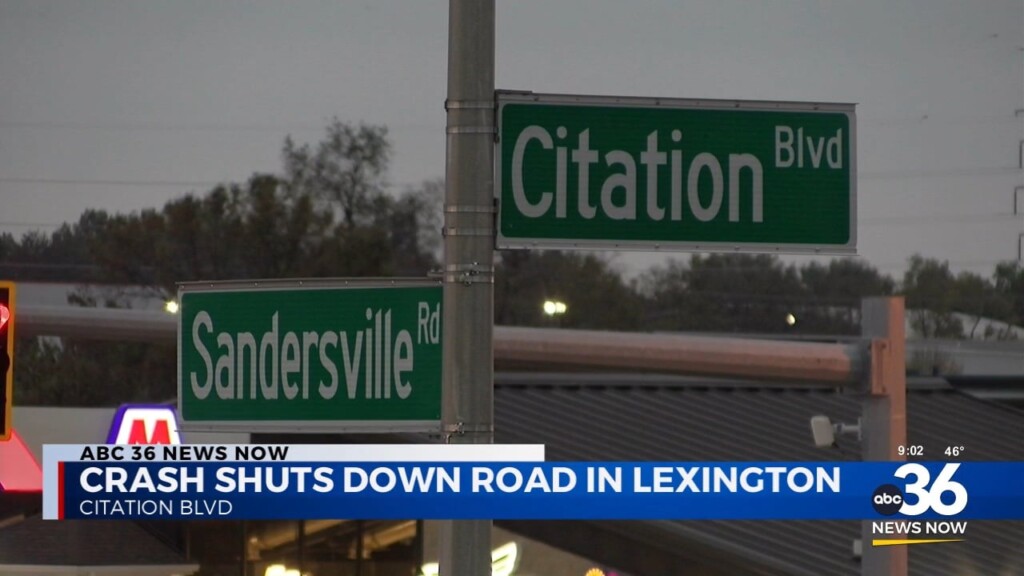 Two Car Collision At Citation And Sandersville Shut Down Citation