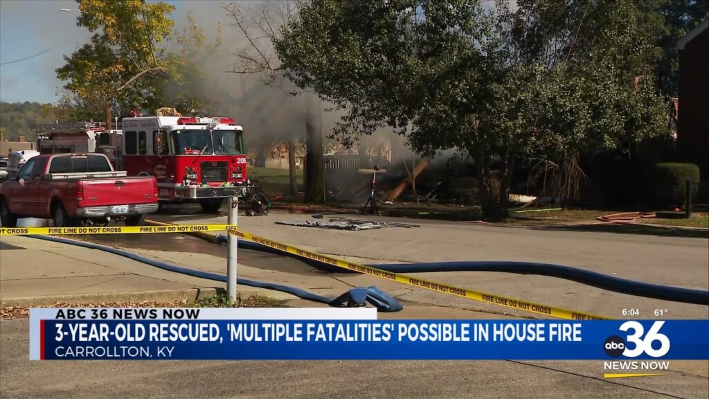 3 Year Old Rescued From House Fire That Had Possible Fatalities 101724