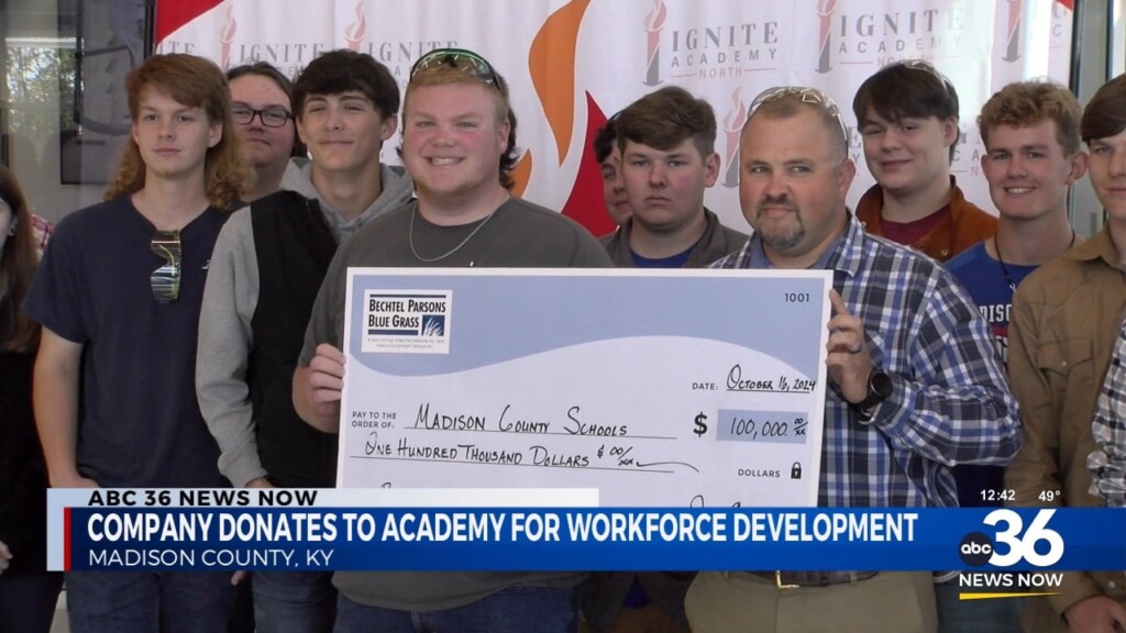 Company Donates To Academy For Workforce Development