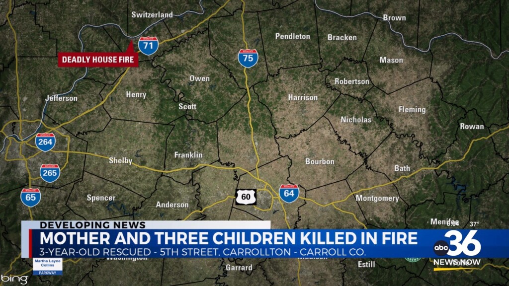 Deadly Carrollton Fire Claims Mother And Children