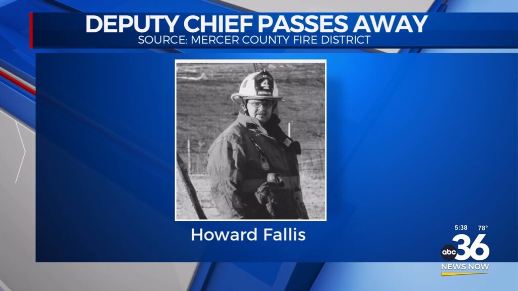 Mercer County Deputy Fire Chief Passes Away 102924