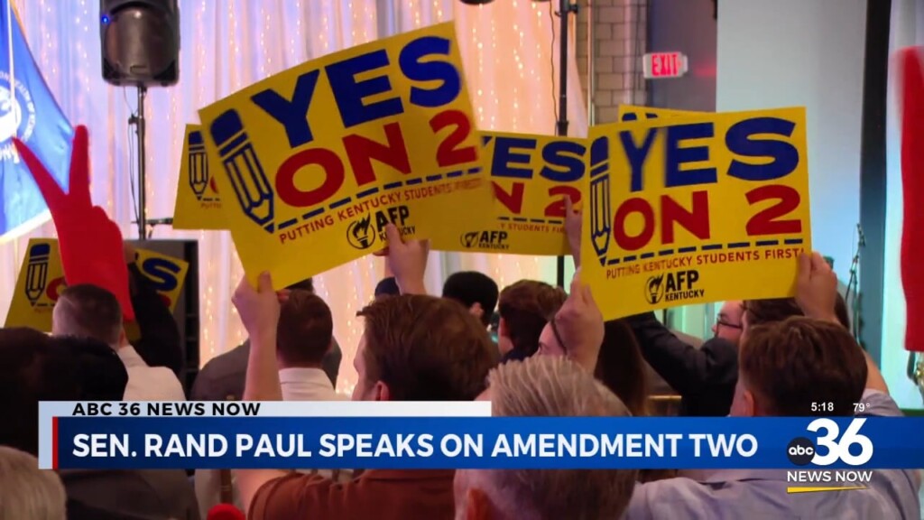 Senator Rand Paul Rallies In Support Of Amendment 2 102924