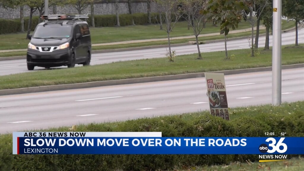 Kentucky "slow Down Move Over" Law Is Expanded To Include A 500 Dollar Fine