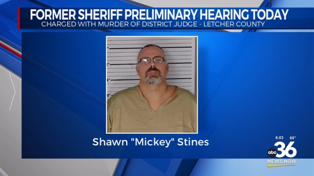 Former Letcher County Sheriff Accused Of Murder Due In Court