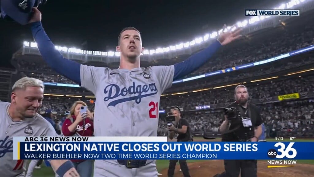Lexington Native Closes Out World Series For The Dodgers