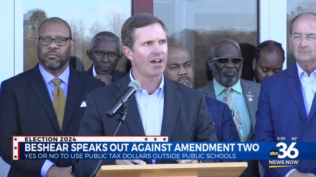 Governor Beshear Speaks Out Against Amendment Two