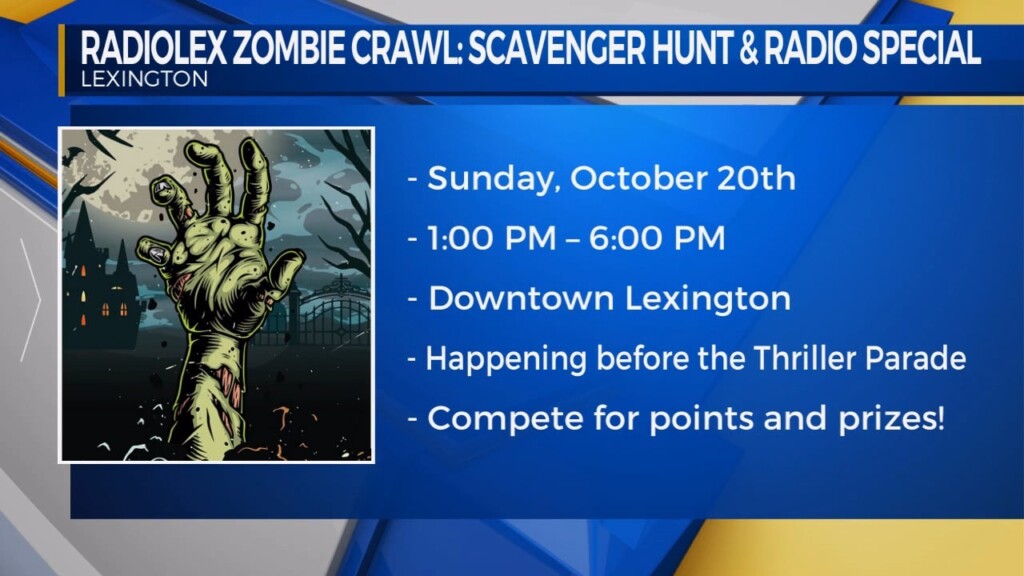 Mark Royse Explains How The Radio Lex Zombie Crawl Works