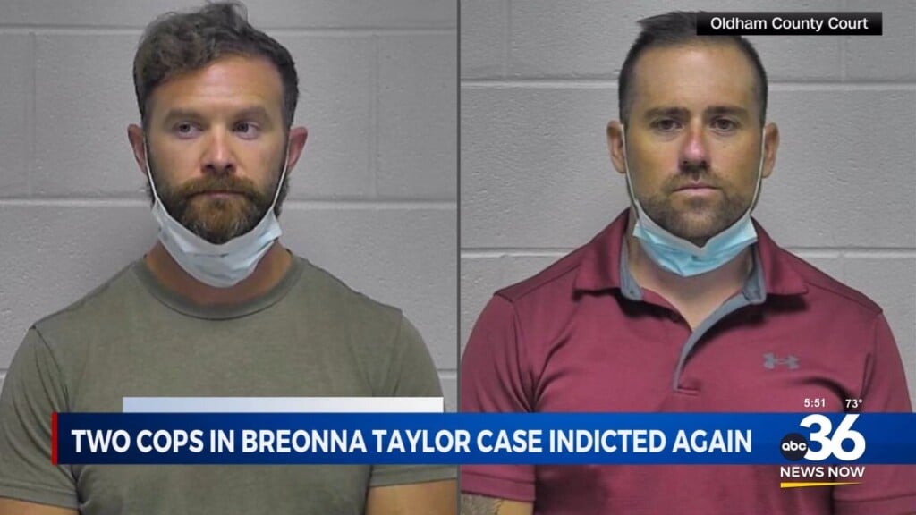 Two Officers Involved In Breonna Taylor Case Indicted Again 100224