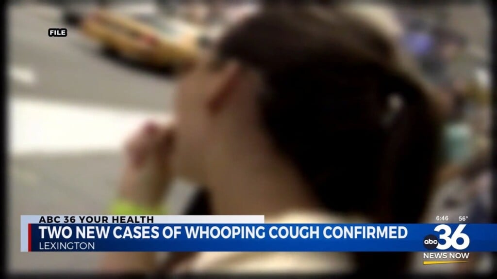Two New Cases Of Whooping Cough Confirmed In Lexington
