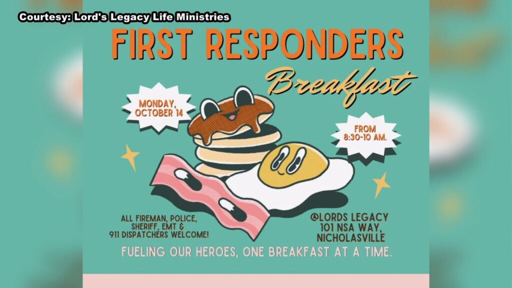 First Responders Breakfast In Nicholasville