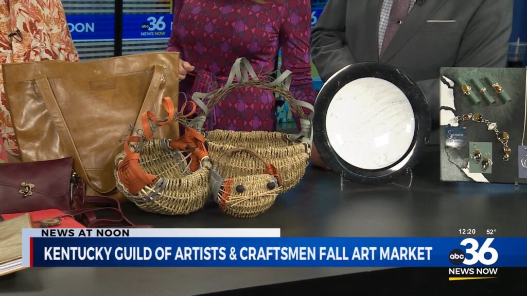 Ben Maddox And Melissa Oesch Talk Kentucky Guild Of Artists And Craftsman's Fall Art Marke