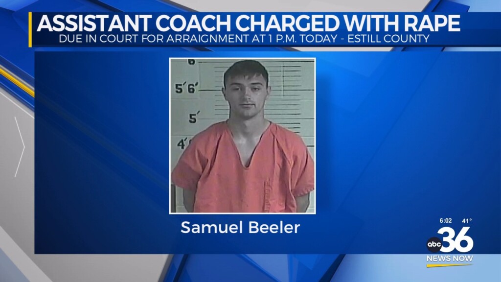 Estill County Assistant Coach Charged With Rape Due In Court