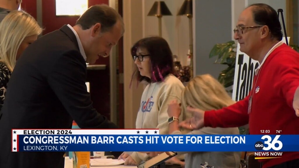 Andy Barr On The Importance Of Voting