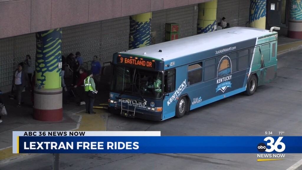 Lextran Offering Free Rides On Election Day 110424