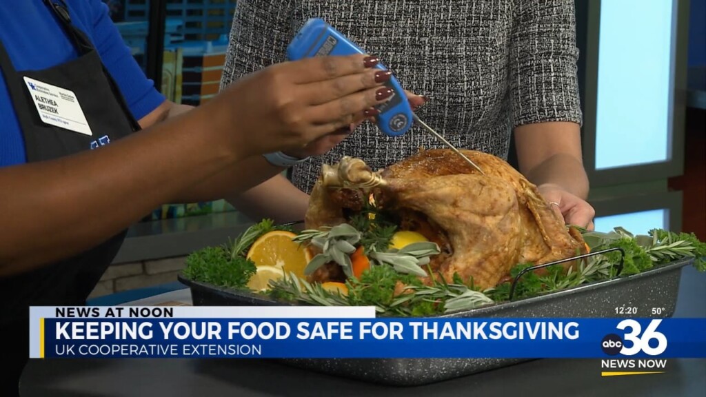 U.k. Co Op's Alethea Bruzek Food Safety For Thanksgiving
