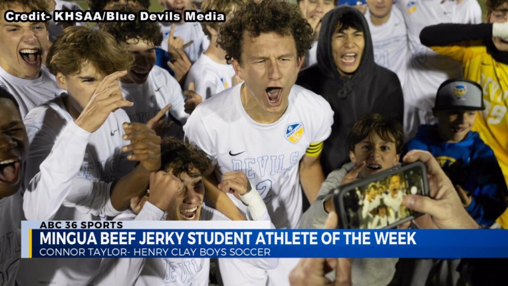 Connor Taylor Is The Student Athlete Of The Week